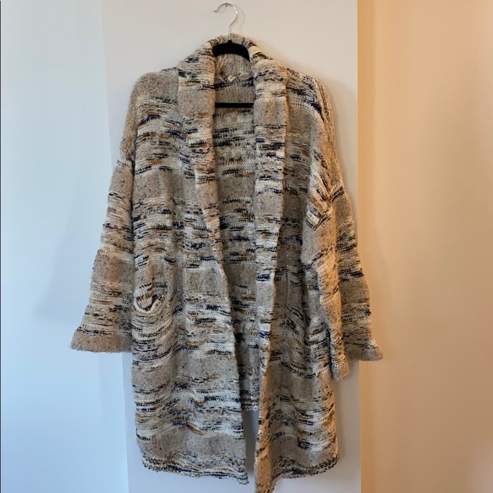 NWOT Anthropologie chunky duster cardigan